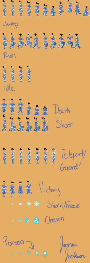 Main Character Sprite Color